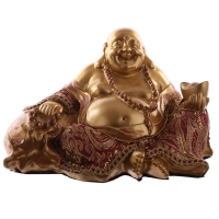Chinese boeddha hand op geldzak
