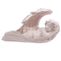 Slapende engel in vleugel