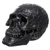 Keltische schedel zwart