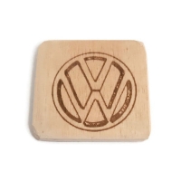 Houten plankje Volkswagen logo