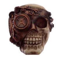 Steam punk schedel hoofd